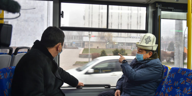 Жапаров: «Бишкекке автобустарды сатып алуу маселеси бат чечилиши керек»