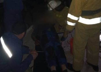 Жалал-Абадда эки киши 39 тонна күйүүчү май сакталган кампага түшүп кеткен (сүрөт)