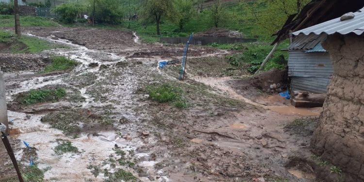 Бүгүн Алайда жана Өзгөндө сел суу каптап, тазалоо иштери жүрүп жатат