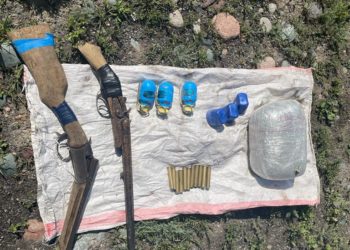 Бишкектеги мечиттин жанынан ок атуучу курал-жарактар табылды (видео)