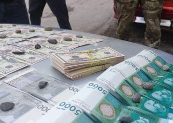 Бишкекте жасалма доллар сатууга аракет кылып жаткан жаран кармалды