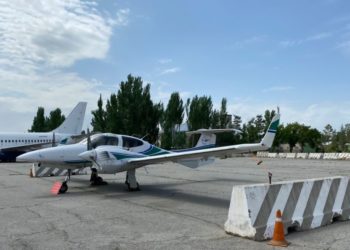 «Манас» аэропортунда бажы төлөмү төлөнбөгөн учак табылды