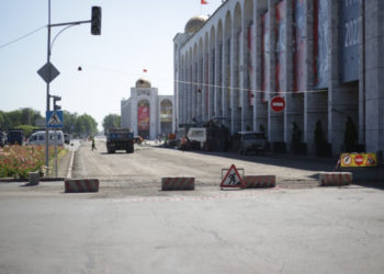 «Ала-Тоо» аянтындагы жол 1 жума жабык болот