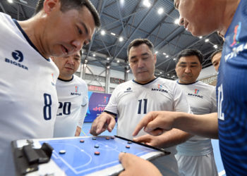 Футзал: Президенттик администрация менен «Спорттук федерациялар» командасы тең чыкты