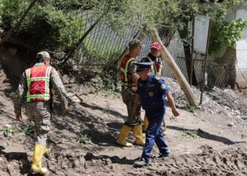 Сел каптаган Алай району толук тазаланды