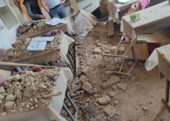 Терек-Сайда шыбы түшкөн мектептин мугалими: «Шып мугалимдин башына түшүп, денеси көгала болуп кетиптир»