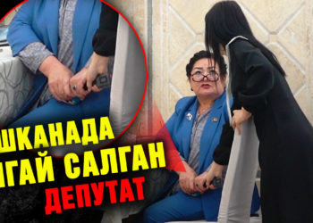 Журналисттен микрофонду жулуп… Ашканада айгай салган депутат Нарматова