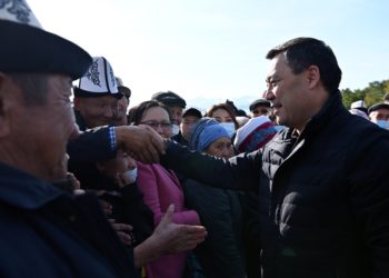 Садыр Жапаров иш сапары менен Ысык-Көл облусуна барат