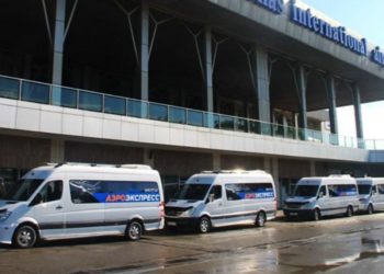 «Манас» аэропортуна экспресс кичи автобустар каттап баштады