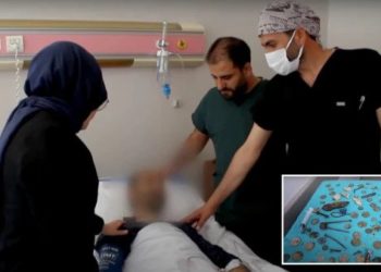 Түркиялык жарандын ашказанынан 233 предмет табылган