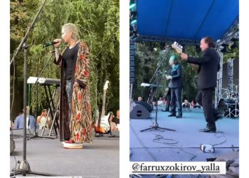 Токмокто концерт өтүп, «Ялла» тобу, Наргиз Закирова конок болушту (видео)