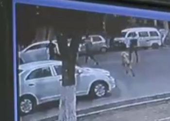 Өзбекстанда эркектер эл көзүнчө айдоочуну бычактап кетишкен