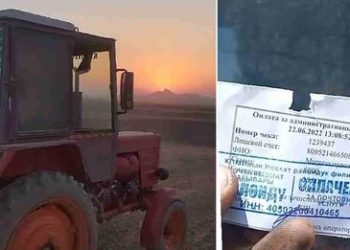 Ошто тракторунун айнегин караңгылаткан жаран 20 миң сом айыпка жыгылды (видео)