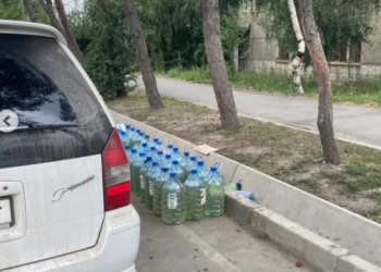 Көчөдө күйүүчү май саткандардын ар бирине 3 миң сомдон айып салынды