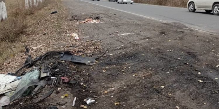 Токмокто эки унаа сүзүшүп, 3 жигит жабыркады