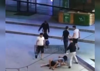 Бишкектеги кыз жигитти калкалаган мушташ. Шектүүлөр кармалып, жабырлануучу арыз жазуудан баш тартты