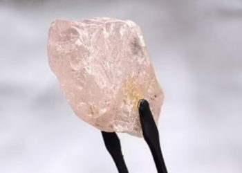 300 жылда мындай болгон эмес. Анголада 170 караттык күлгүн түстүү ири алмаз табылды (видео)