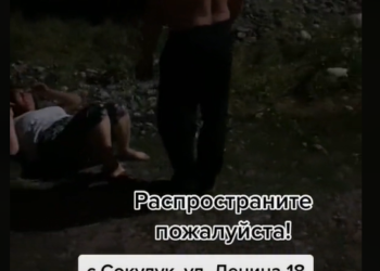 Сокулук районунда түн жарымда эркектин аялды жерге жаткыра сабаган көрсөткөн видеосу тарады (видео)