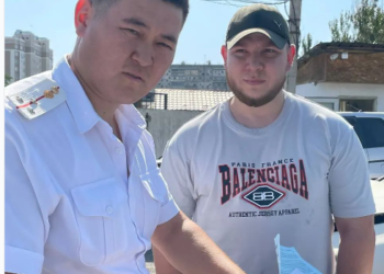 Унааны буту менен башкарган айдоочуга 8500 сом айып салынды (видео)