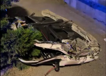 Ошто үрөй учурган жол кырсыгынан унаадагы 3 адам тең мүрт кетти (видео)