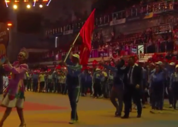 Кыргызстандан 48 спортчу катышкан “Азия балдары” эл аралык спорт оюндарынын ачылышы болду (видео)