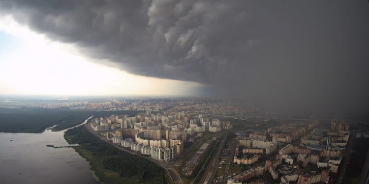 Санкт-Петербург шаарын «Зельда» циклону каптады (фото, видео)
