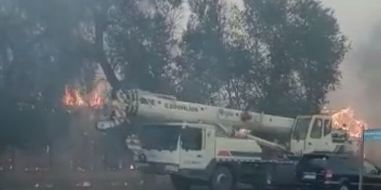 Беловодское айылындагы өрттөнүп кеткен мектеп авариялык абалда болгон