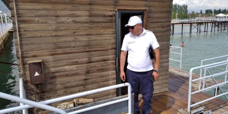 Ысык-Көлдө «Ямайка» пансионатында мыйзамсыз орнотулган буукана аныкталды