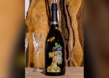 Мутант-маймылдын сүрөтү түшүрүлгөн шампан 2,5 миллион долларга сатылды