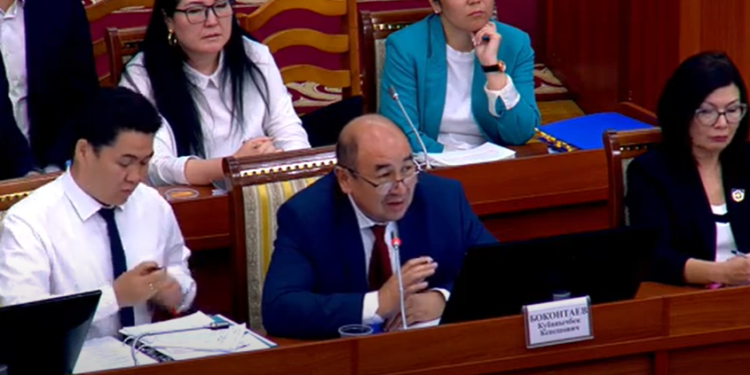 Улуттук банктын төрагасы: «Спекулянттар Орусияга доллар салынган каптарды ташып жатышат»