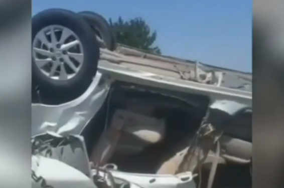 Сузакта үрөй учурган жол кырсык катталды. 14 адам жаракат алып, 2 айлык наристе чарчап калган (видео)