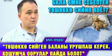 “Төшөккө сийген бала койдун майы менен дарыланбайт” I Врач-уролог
