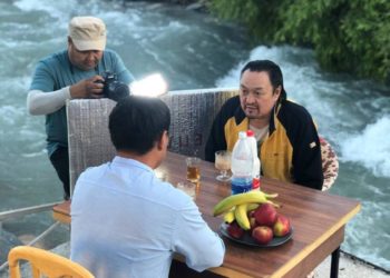 Эл күткөн «Министрдин кызынын махабаты» тасмасынын 4-бөлүгү тартылууда (фото)