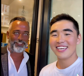 «Кыргызстан, мен сени сүйөм!» Италиялык популярдуу ТикТокер SUPERTV каналына маек берди (видео)