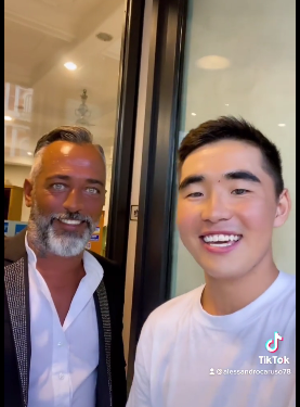 «Кыргызстан, мен сени сүйөм!» Италиялык популярдуу ТикТокер SUPERTV каналына маек берди (видео)