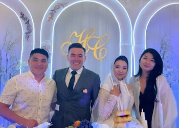 Актёр Нурсултан Зарылов үйлөнүп, Эмил Эсеналиевдин 6-өкүл баласы болду (видео)