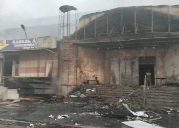 «Таатан» соода борборунан чыккан өрттөн жабыркагандар жок