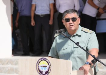 Ташиев Сузакта жаңы мектептин ачылыш аземине катышты