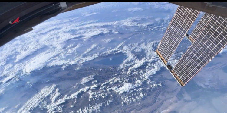 Ысык-Көлдүн космостон көрүнүшү. Космонавт видео жарыялады