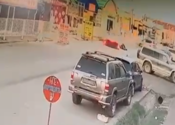 Бишкекте 3 жаран жандандыруу бөлүмүнө түшкөн жол кырсыктын видеосу