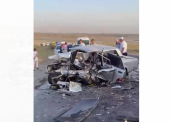 Ошто 2 унаа сүзүшүп, айдоочу менен жүргүнчү көз жумду