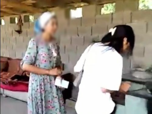 Сузак районунда кызын урганы үчүн энесине карата кылмыш иши козголду (видео)