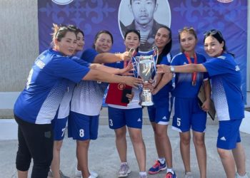 Волейбол боюнча ИИМдин биринчилигинде Жалал-Абад облустук милициясы ийгилик жаратты