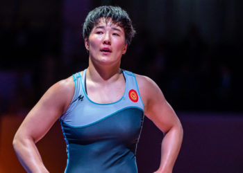 Айпери Медет кызы Дүйнө чемпиондугунда медаль үчүн күрөштөн четтеп калды