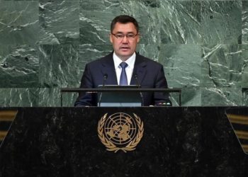 Садыр Жапаров: «БУУда сүйлөгөн сөзүмдү өзүм жаздым. Учакта маанилүү жерлерин толуктадым»