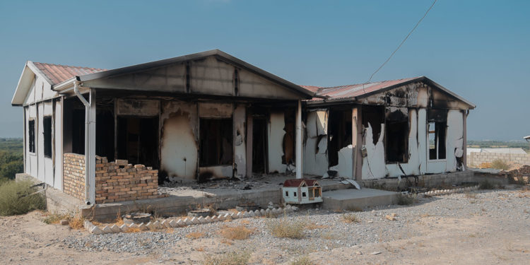 Эртең Тажикстандын кол салуусунан талкаланган үйлөр кайрадан тургузула баштайт