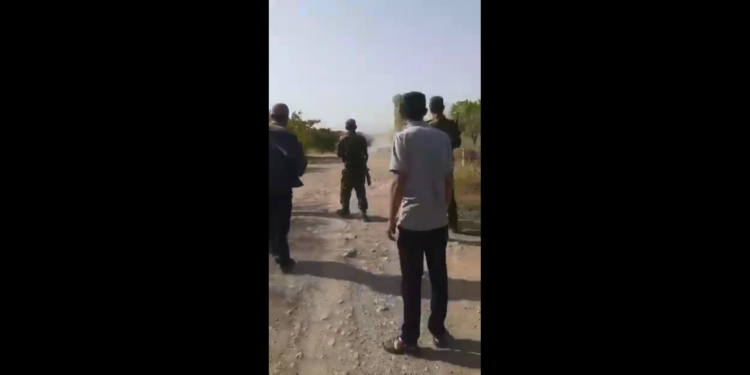 Чек ара кызматы тажик тарап колдонуп жаткан аскердик техниканын видеосун таратты