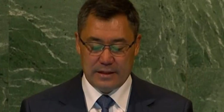 Садыр Жапаров: «Бөтөн жерге көз артпайбыз, бирок бир да сантиметр жерибизди бербейбиз!»