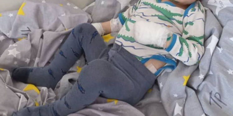 Сокулукта 2 жаштагы наристенин көгала болуп сабалышы. Иш облустук сотто каралат