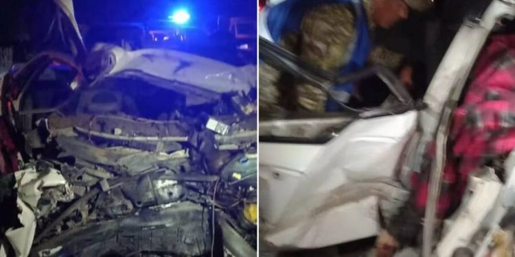 «Жубайына угуза элек дешти». Ысык-Көлдөгү үрөй учурган жол кырсыкта ата эки кызы менен көз жумду